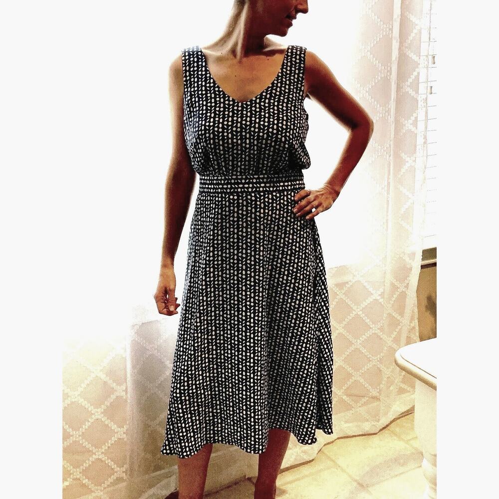 Copied - Dip Women’s‎ Dress Size 10 Blue/ Gray/ Cream